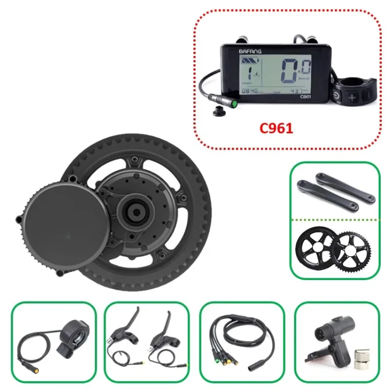 G340 Mid Drive Motor Kit C961  - Mid Drive Conversion Kit 1000W 评论和价格